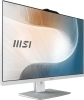 Моноблок MSI Modern AM242P 1M-1025XRU 23.8" Full HD Core 3 100U (1.2) 8Gb SSD512Gb Graphics без ОС GbitEth WiFi BT 120W клавиатура мышь Cam белый 1920x1080