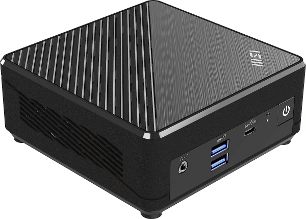 Неттоп MSI Cubi N ADL S-281XRU N100 (0.8) 8Gb SSD256Gb UHDG без ОС 2xGbitEth WiFi BT 65W черный (9S6-B0A921-281)