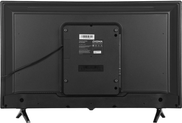Телевизор LED Digma 32" DM-LED32SBB35 Яндекс.ТВ Slim Design черный/черный FULL HD 60Hz DVB-T DVB-T2 DVB-C DVB-S DVB-S2 USB WiFi Smart TV