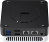 Неттоп Chuwi LarkBox X N150 (0.8) 16Gb SSD512Gb Graphics Windows 11 Pro 2.5xGbitEth+1xGbitEth WiFi BT черный/белый
