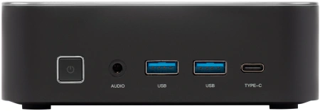 Неттоп IRU Tactio 525 Ryzen 7 6800H (3.3) 16Gb SSD1Tb 680M FreeDOS GbitEth WiFi BT 120W черный (2113241)