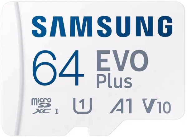 Флеш карта microSDXC 64GB Samsung MB-MC64SA EVO Plus + adapter