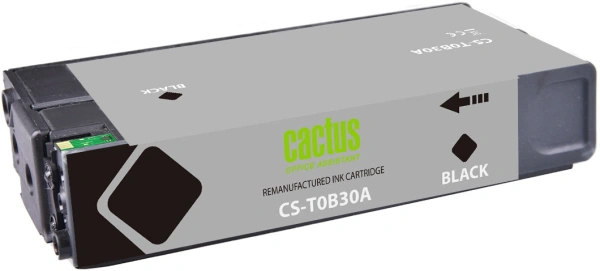 Картридж струйный Cactus CS-T0B30A 982X черный пигментный (423мл) для HP PageWide 765dn/780 Enterprise Color с чипом