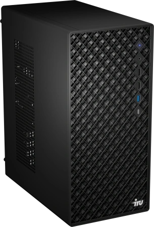 ПК IRU Tactio 520B6SB MT Ryzen 5 8600G (4.3) 16Gb SSD512Gb RGr Windows 11 Pro 2.5xGbitEth 450W черный (RUS) (2131215)