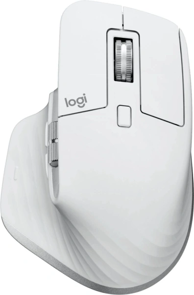 Мышь Logitech MX Master 3S светло-серый оптическая 8000dpi беспров. BT/Radio USB 5but (910-006566)