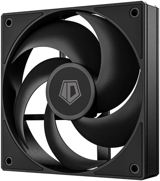 Вентилятор для корпуса ID-Cooling AS-140-K 140х140x25 черный 4-pin 30дБ Ret