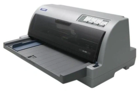 Принтер матричный Epson LQ-690 Flatbed (C11CJ82402/C11CA13041/13051) серый