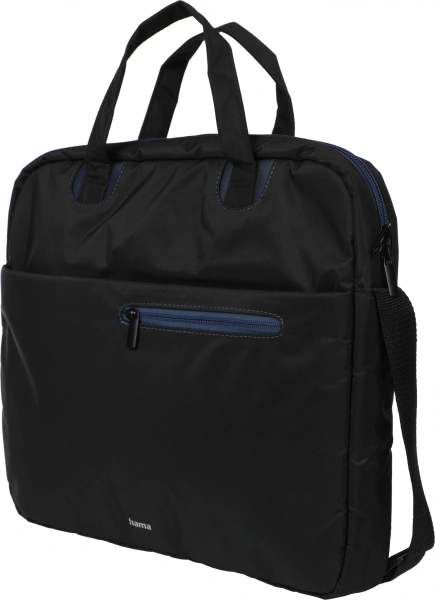 Сумка для ноутбука 15.6" Hama Sydney черный/синий полиэстер (00216519)