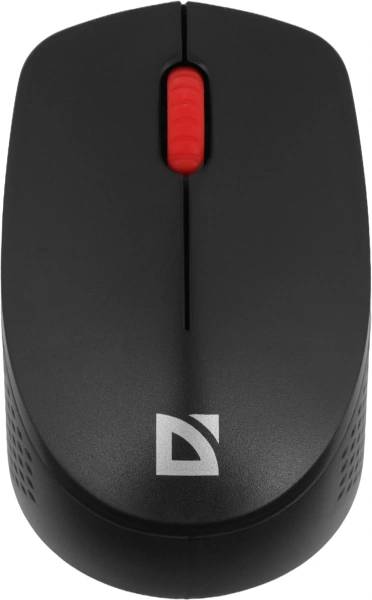 Мышь Defender Tiana MB-055 черный оптическая 1000dpi silent беспров. USB 2but (52055)