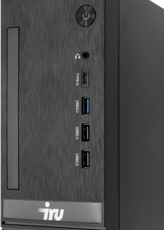 ПК IRU 310SC SFF i3 12100 (3.3) 16Gb SSD256Gb UHDG 730 Windows 11 Pro GbitEth 200W черный (1969056)