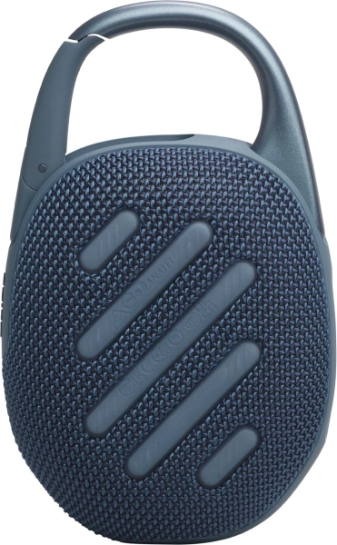 Колонка порт. JBL Clip 5 синий 7W Mono BT 10м 1400mAh (JBLCLIP5BLU)
