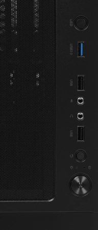 Корпус Accord 3312 черный без БП ATX 2xUSB2.0 1xUSB3.0 audio bott PSU
