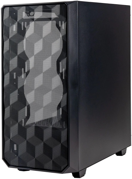 Корпус Hiper BH34-1 черный без БП ATX 5x120mm 2x140mm 2x200mm 1xUSB3.0 audio bott PSU