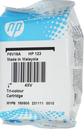 Картридж струйный HP 123 F6V16AE многоцветный печ.гол.в компл. (100стр.) для HP DJ 2130/2620/2630/2632