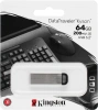 Флеш Диск Kingston 64GB DataTraveler Kyson DTKN/64GB USB3.2 серебристый/черный
