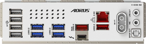 Материнская плата Gigabyte Z890 AORUS ELITE X ICE Soc-1851 Intel Z890 4xDDR5 ATX AC`97 8ch(7.1) 2.5Gg RAID