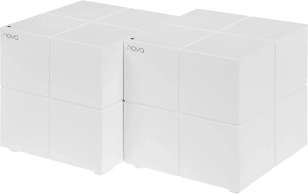 Роутер беспроводной Tenda NOVA MW6 (MW6(2-PACK)) AC1200 10/100/1000BASE-TX белый (упак.:2шт)