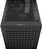 Корпус Deepcool CH370 черный без БП mATX 7x120mm 4x140mm 2xUSB3.0 audio bott PSU