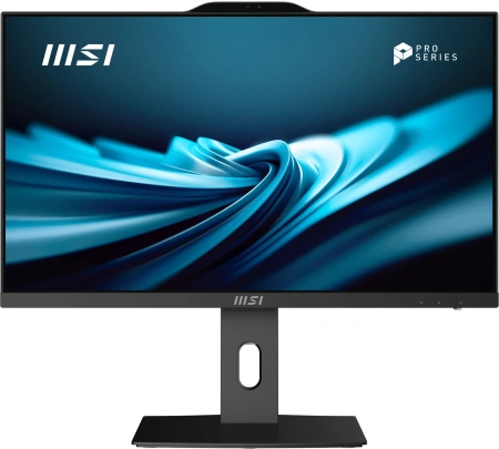 Моноблок MSI Pro AP242P 14M-688RU 23.8" Full HD i7 14700 (2.1) 16Gb SSD512Gb UHDG 770 Windows 11 Pro GbitEth WiFi BT 120W клавиатура мышь Cam черный 1920x1080