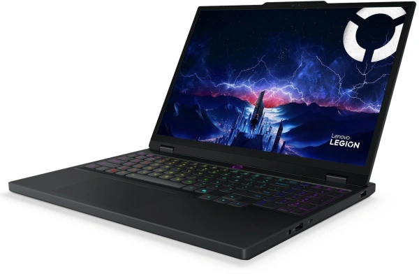 Ноутбук Lenovo Legion 5 15IRX10 Core i7 13650HX 16Gb SSD512Gb NVIDIA GeForce RTX5050 8Gb 15.1" OLED WQXGA (2560x1600) без ОС black WiFi BT Cam (83LY000RRK)