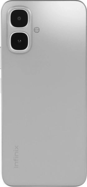 Смартфон Infinix X6725D Smart 10 128Gb 4Gb серебристый титан моноблок 3G 4G 2Sim 6.67" 720x1600 Android 15 8Mpix 802.11 a/b/g/n/ac NFC GPS Protect FM microSD max2048Gb