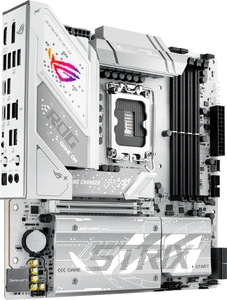 Материнская плата Asus ROG STRIX B860-G GAMING WIFI Soc-1851 Intel B860 4xDDR5 mATX AC`97 8ch(7.1) 2.5Gg RAID+HDMI+DP