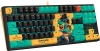 Клавиатура A4Tech Bloody AT87 Renegade механическая черный/зеленый USB for gamer LED (AT87)