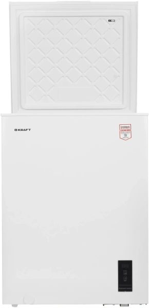 Морозильный ларь Kraft BD (W)-152BL белый 74Вт