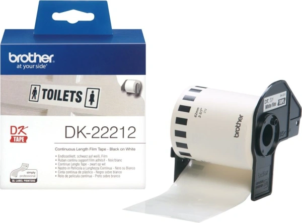 Картридж ленточный Brother DK22212 62x15.2 для Brother QL-570