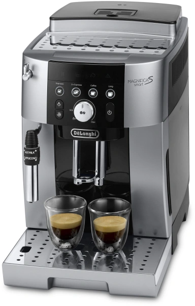 Кофемашина Delonghi Magnifica Smart ECAM250.23.SB 1450Вт черный/серебристый