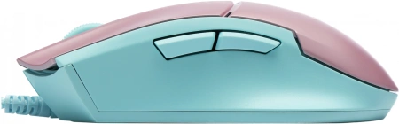 Мышь A4Tech Bloody L65 Max розовый/голубой оптическая 12000dpi USB 6but (L65 MAX/SKY PINK)
