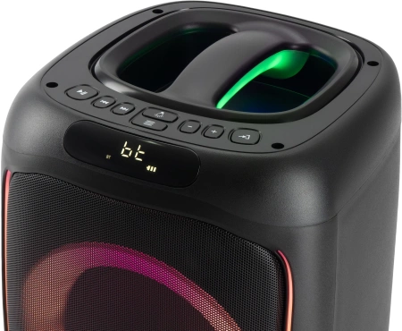 Минисистема Digma D-MC1700 черный 30Вт FM USB BT micro SD