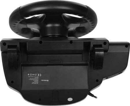 Руль Defender Rager 16кноп. (с педалями) черный