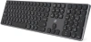 Клавиатура Оклик K867W серый/черный USB беспроводная BT/Radio slim Multimedia (2002130)