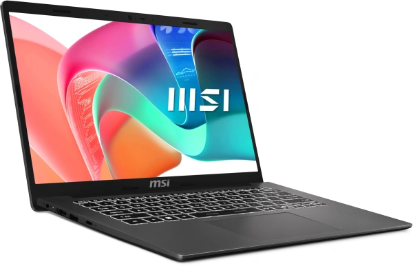 Ноутбук MSI Modern 14 F13MG-207RU Core i7 1355U 16Gb SSD512Gb Intel Iris Xe graphics 14" IPS FHD (1920x1080) Windows 11 Home grey WiFi BT Cam (9S7-14S121-207)
