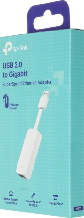 Сетевой адаптер Gigabit Ethernet TP-Link UE300 USB 3.0