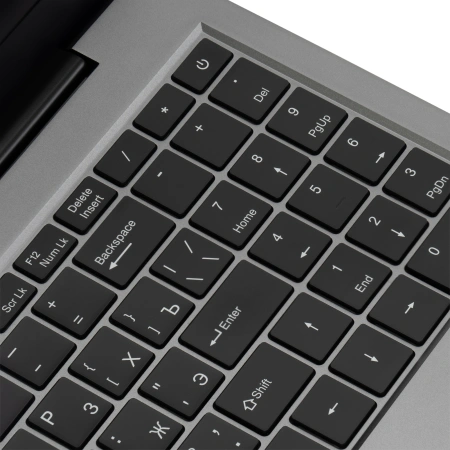 Ноутбук IRU Planio 15INP N-series N100 8Gb SSD256Gb Intel UHD Graphics 15.6" IPS FHD (1920x1080) Windows 11 Pro Multi Language 64 grey WiFi BT Cam 5000mAh (2023736)