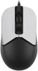 Мышь A4Tech Fstyler FM12 Panda белый/черный оптическая 1200dpi USB 3but