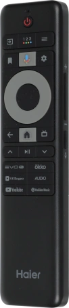 Телевизор QLED Haier 43" HQLED S2 Pro Frameless черный 4K Ultra HD 60Hz MEMC DVB-T DVB-T2 DVB-C DVB-S2 USB WiFi Smart TV (RUS)