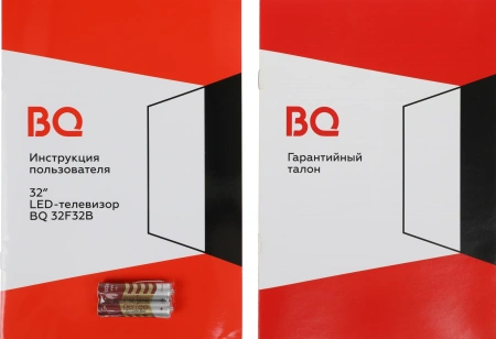 Телевизор LED BQ 32" 32F32B Frameless черный/черный HD 60Hz DVB-T DVB-T2 DVB-C 3D (RUS)