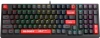 Клавиатура A4Tech S98 механическая красный/красный USB for gamer LED (S98 RED) кабель 1.8м