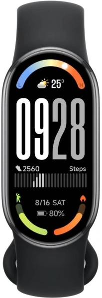 Фитнес-трекер Xiaomi Smart Band 10 AMOLED корп.:черный рем.:черный (BHR07PYGL)