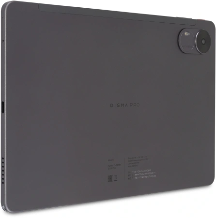 Планшет Digma Pro Infinity G85 (2.0) 8C RAM6Gb ROM128Gb 10.1" In-Cell 1920x1200 4G Android 14 темно-серый 13Mpix 5Mpix BT WiFi microSD 256Gb 7000mAh 200hrs