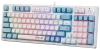 Клавиатура Defender GK-418 механическая белый USB Multimedia for gamer LED (45421) кабель 1.5м