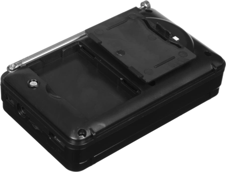 Радиоприемник портативный Сигнал РП-221 черный USB microSD