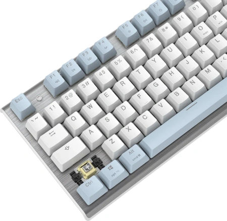 Клавиатура A4Tech FS100 механическая синий USB for gamer LED кабель 1.8м