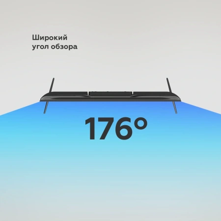Телевизор LED BQ 43" 43F34B Frameless черный FULL HD 60Hz DVB-T DVB-T2 DVB-C USB (RUS)