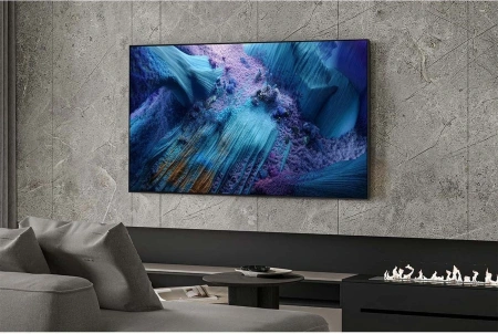 Телевизор QLED Samsung 75" QE75QN990FUXRU Series 9 черненое серебро/серебристый 4K Ultra HD 120Hz DVB-T2 DVB-C DVB-S2 USB WiFi Smart TV