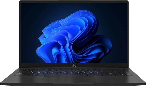 Ноутбук IRU Strato 15ALI Core i3 1215U 16Gb SSD512Gb Intel UHD Graphics 15.6" IPS FHD (1920x1080) Windows 11 Pro Multi Language 64 black WiFi BT Cam 6000mAh (2059109)