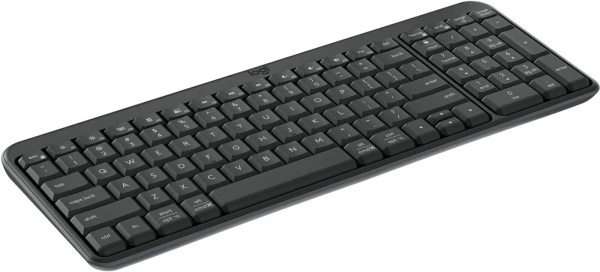 Клавиатура Logitech K250 YR0107 графитовый беспроводная BT slim Multimedia (920-013452)